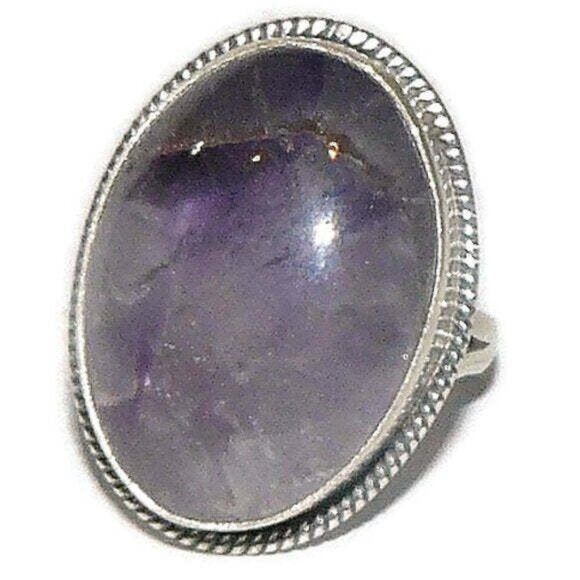Ametrine Sterling Silver Ring Size 8 - Picture 1 of 8